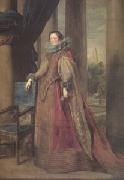 Anthony Van Dyck Presumed Portrait of the Marchesa Geromina Spinola-Doria of Genoa (mk05) France oil painting artist